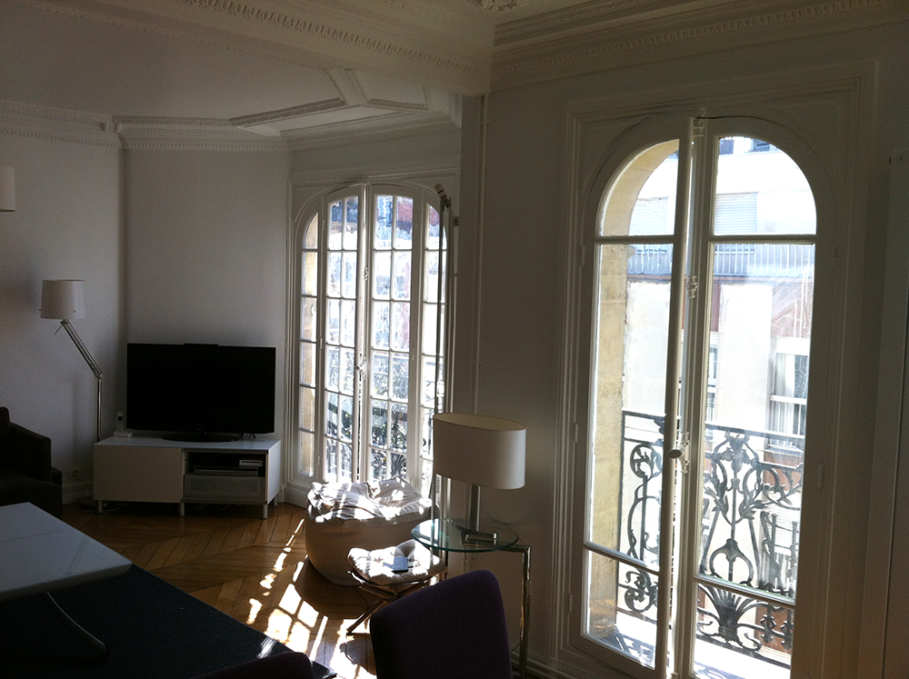 Rénovation d'un salon Haussmannien à Paris