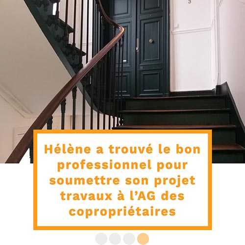 renov copropriété sur Paris 3 