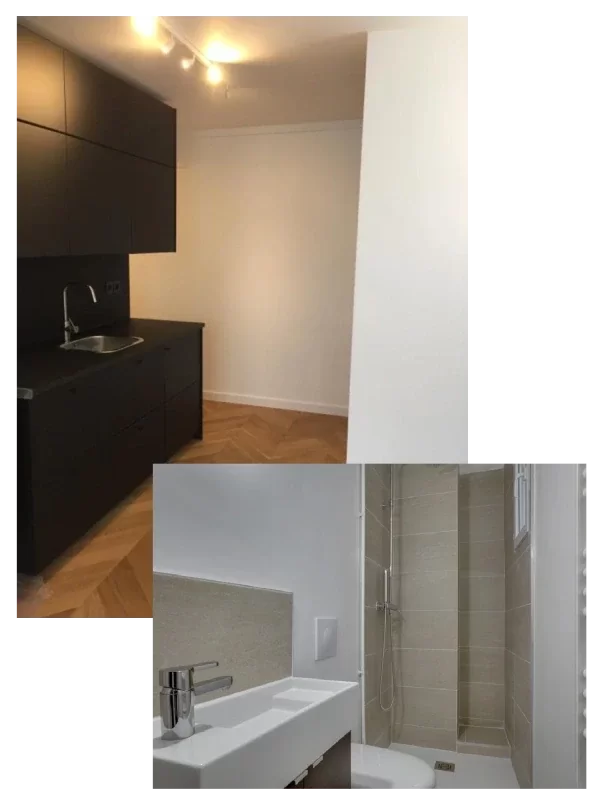 Rénovation de plusieurs appartements sur Paris (75)