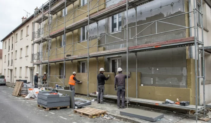 Isolation thermique par l'ext&eacute;rieur