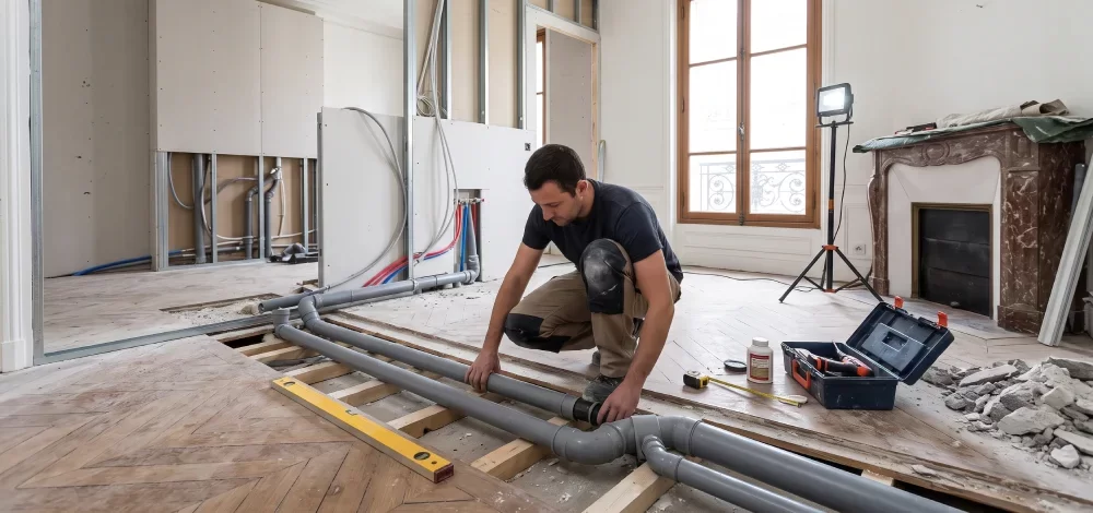 Créer une deuxième salle de bain ou déplacer la cuisine à Paris